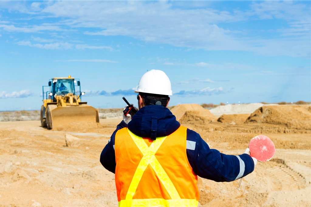 SIGNALEUR DE CHANTIER