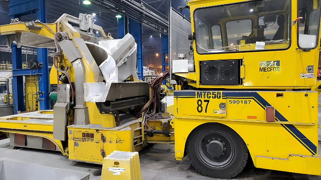 ALCOA BAIE-COMEAU – RAPPEL ÉQUIPEMENTS MOBILES – VÉHICULES MECFOR EN FONDERIE