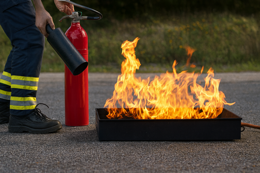 [1978] KRONOS - UTILISATION D’UN EXTINCTEUR